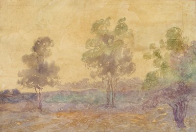 Landscape at Sunset by Martín Malharro